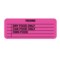 Nevs Feeding:Dry Food Only/Can Food Only/Own Food7/8 x2-1/4" Flr Pink w/Blk VW-0024 - alternate 1